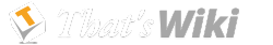 That's Wiki logo